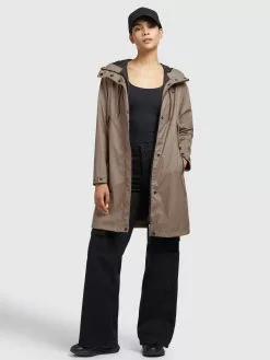 Khujo Mantel WIED In Braun -WinterSchick Verkäufe khujo mantel wied in braun 5