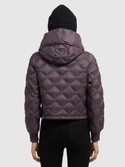 Khujo Steppjacke "Adore" In Lila -WinterSchick Verkäufe khujo steppjacke adore in lila 3