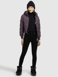 Khujo Steppjacke "Adore" In Lila -WinterSchick Verkäufe khujo steppjacke adore in lila 4