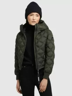 Khujo Steppjacke "Adore" In Oliv -WinterSchick Verkäufe khujo steppjacke adore in oliv 2