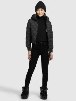 Khujo Steppjacke "Adore" In Schwarz -WinterSchick Verkäufe khujo steppjacke adore in schwarz 4