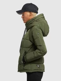 Khujo Steppjacke "Joilee" In Khaki -WinterSchick Verkäufe khujo steppjacke joilee in khaki 2