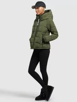 Khujo Steppjacke "Joilee" In Khaki -WinterSchick Verkäufe khujo steppjacke joilee in khaki 3