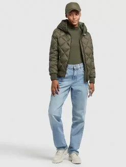 Khujo Steppjacke "Sarabi" In Khaki -WinterSchick Verkäufe khujo steppjacke sarabi in khaki 3