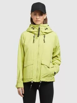 Khujo Übergangsjacke "Blair" In Limette -WinterSchick Verkäufe khujo ubergangsjacke blair in limette 2