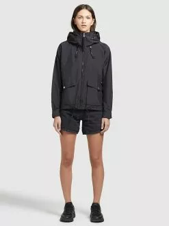 Khujo Übergangsjacke "Blair" In Schwarz -WinterSchick Verkäufe khujo ubergangsjacke blair in schwarz 4