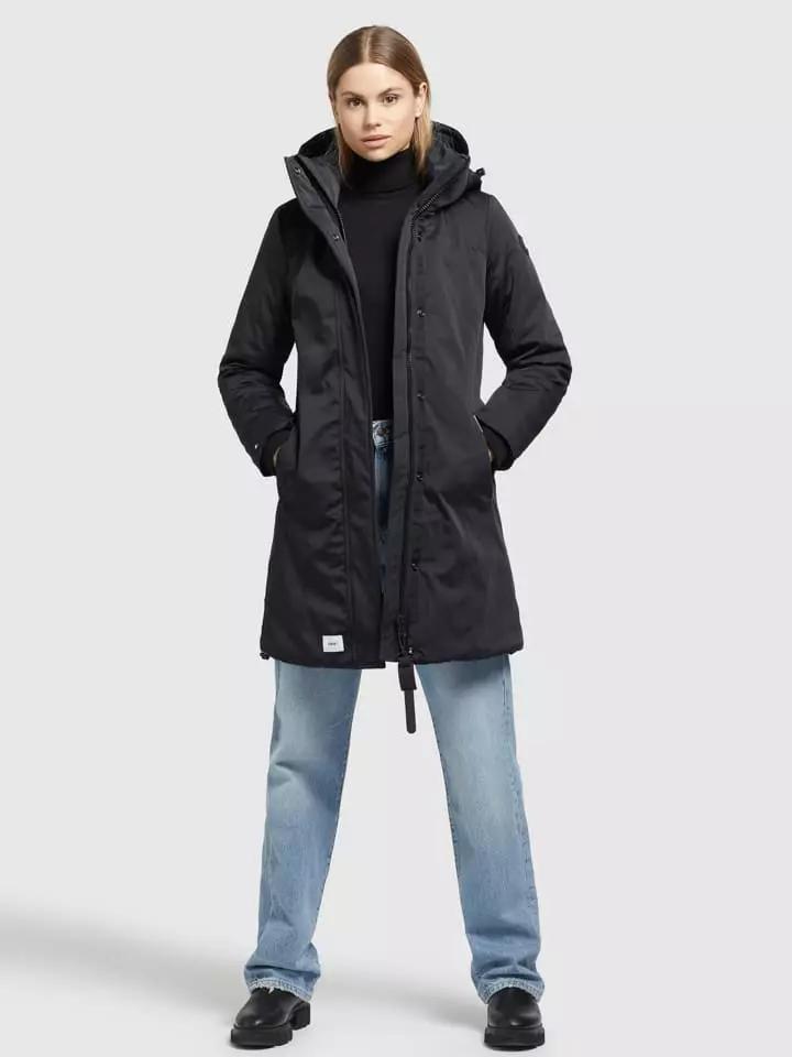 Khujo Übergangsjacke "Blossom" In Schwarz 8 Khujo Übergangsjacke "Blossom" In Schwarz – Bild 6