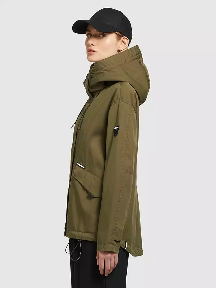 Khujo Übergangsjacke "Frips" In Oliv 6 Khujo Übergangsjacke "Frips" In Oliv – Bild 4