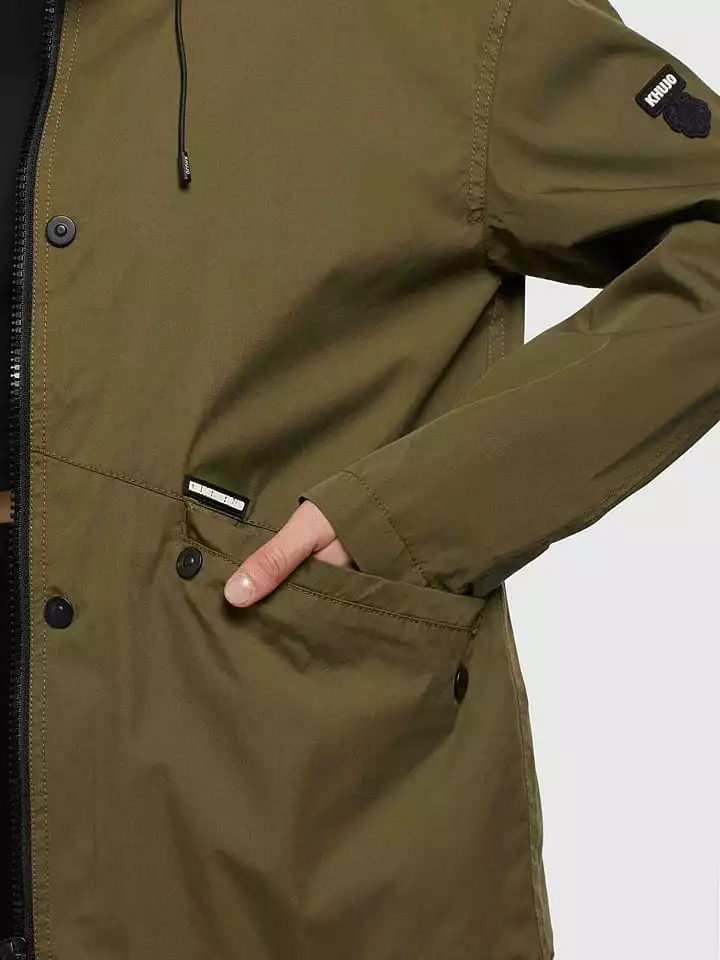 Khujo Übergangsjacke "Frips" In Oliv 9 Khujo Übergangsjacke "Frips" In Oliv – Bild 7
