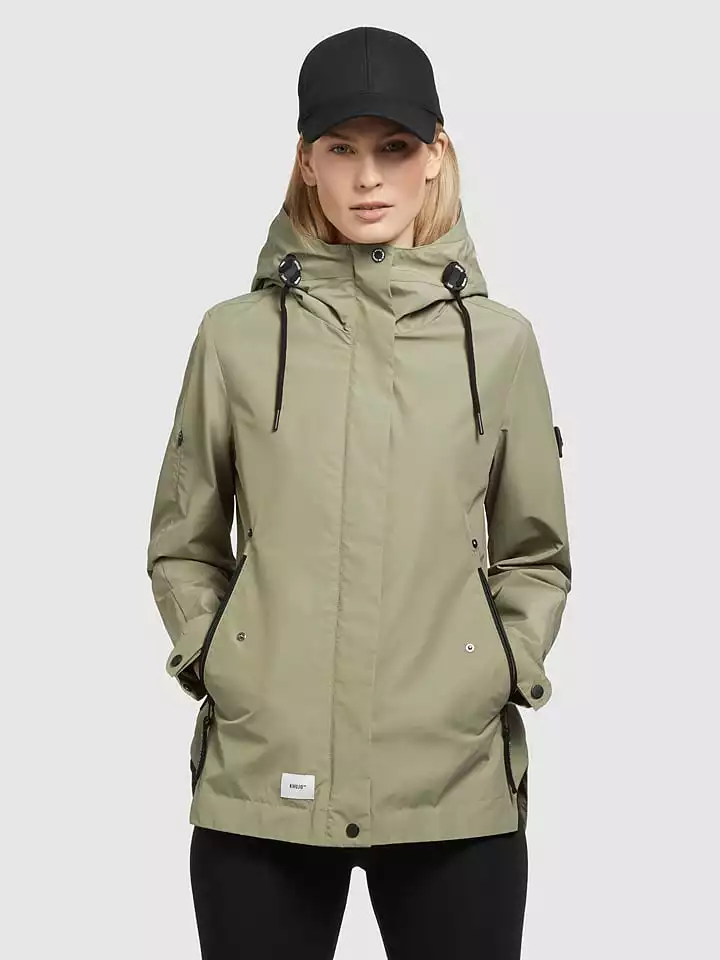 Khujo Übergangsjacke "Kaya" In Hellgrau 5 Khujo Übergangsjacke "Kaya" In Hellgrau – Bild 3