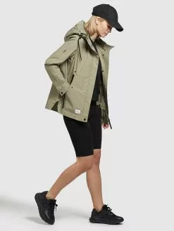 Khujo Übergangsjacke "Kaya" In Hellgrau