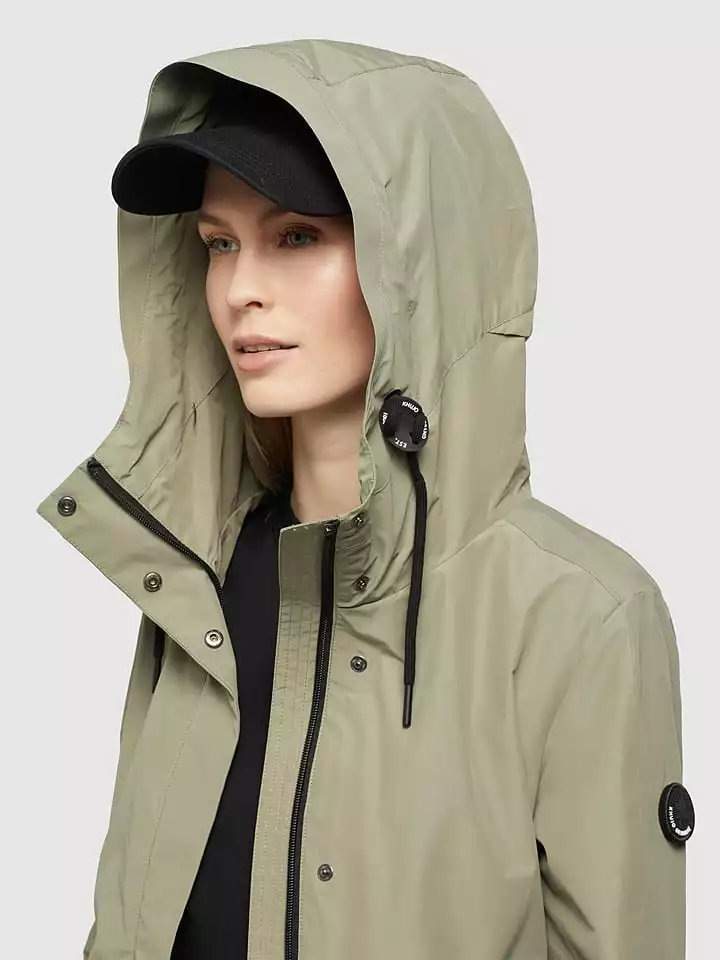 Khujo Übergangsjacke "Kaya" In Hellgrau 8 Khujo Übergangsjacke "Kaya" In Hellgrau – Bild 6