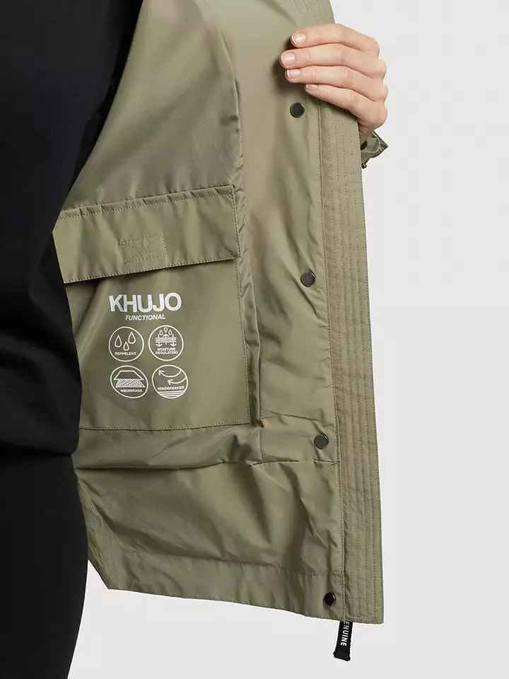Khujo Übergangsjacke "Kaya" In Hellgrau 9 Khujo Übergangsjacke "Kaya" In Hellgrau – Bild 7