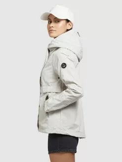Khujo Übergangsjacke "Zahira3" In Weiß -WinterSchick Verkäufe khujo ubergangsjacke zahira3 in weiss 3