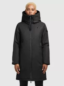 Khujo Übergangsmantel "Sarabi" In Schwarz