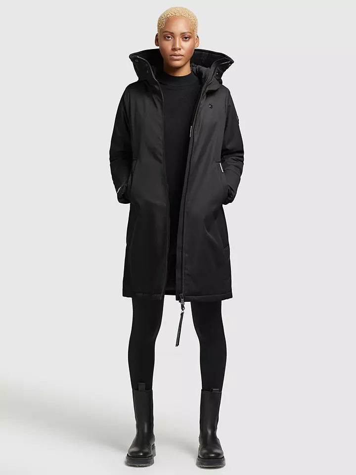 Khujo Übergangsmantel "Sarabi" In Schwarz 6 Khujo Übergangsmantel "Sarabi" In Schwarz – Bild 4