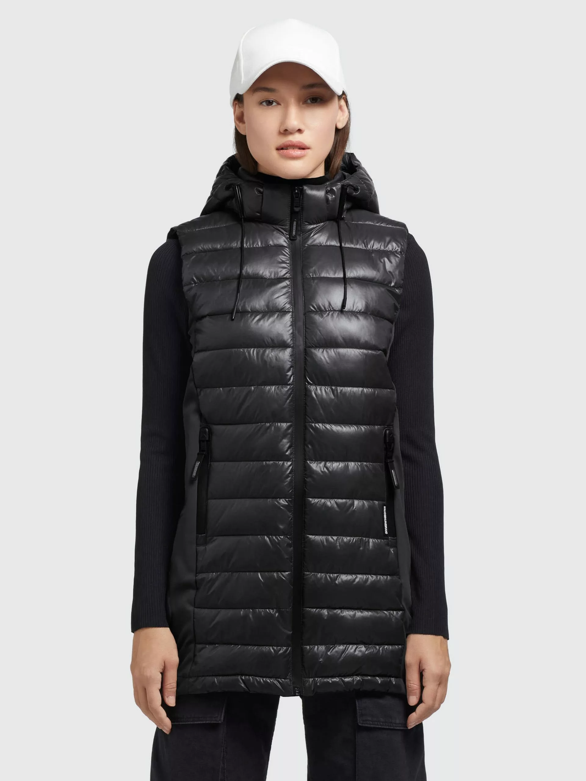 Khujo Weste BECCA SHINY In Schwarz 6 Khujo Weste BECCA SHINY In Schwarz – Bild 4