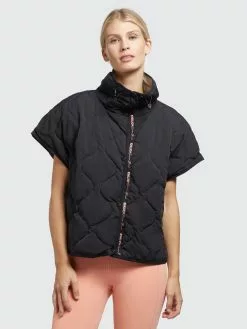 Khujo Weste ERY In Schwarz -WinterSchick Verkäufe khujo weste ery in schwarz 3