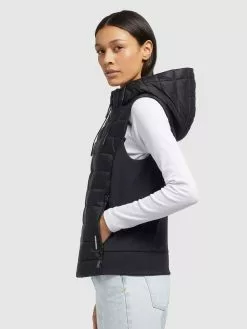 Khujo Weste FABIA MATT In Türkis -WinterSchick Verkäufe khujo weste fabia matt in turkis 2