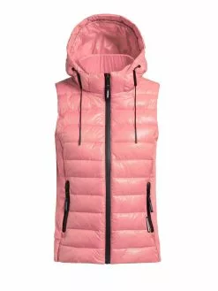 Khujo Weste FABIA SHINY In Pink