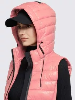 Khujo Weste FABIA SHINY In Pink -WinterSchick Verkäufe khujo weste fabia shiny in pink 6