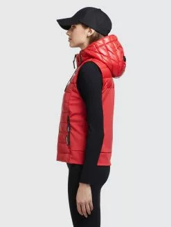 Khujo Weste FABIA SHINY In Rot 12 Khujo Weste FABIA SHINY In Rot -WinterSchick Verkäufe khujo weste fabia shiny in rot 2