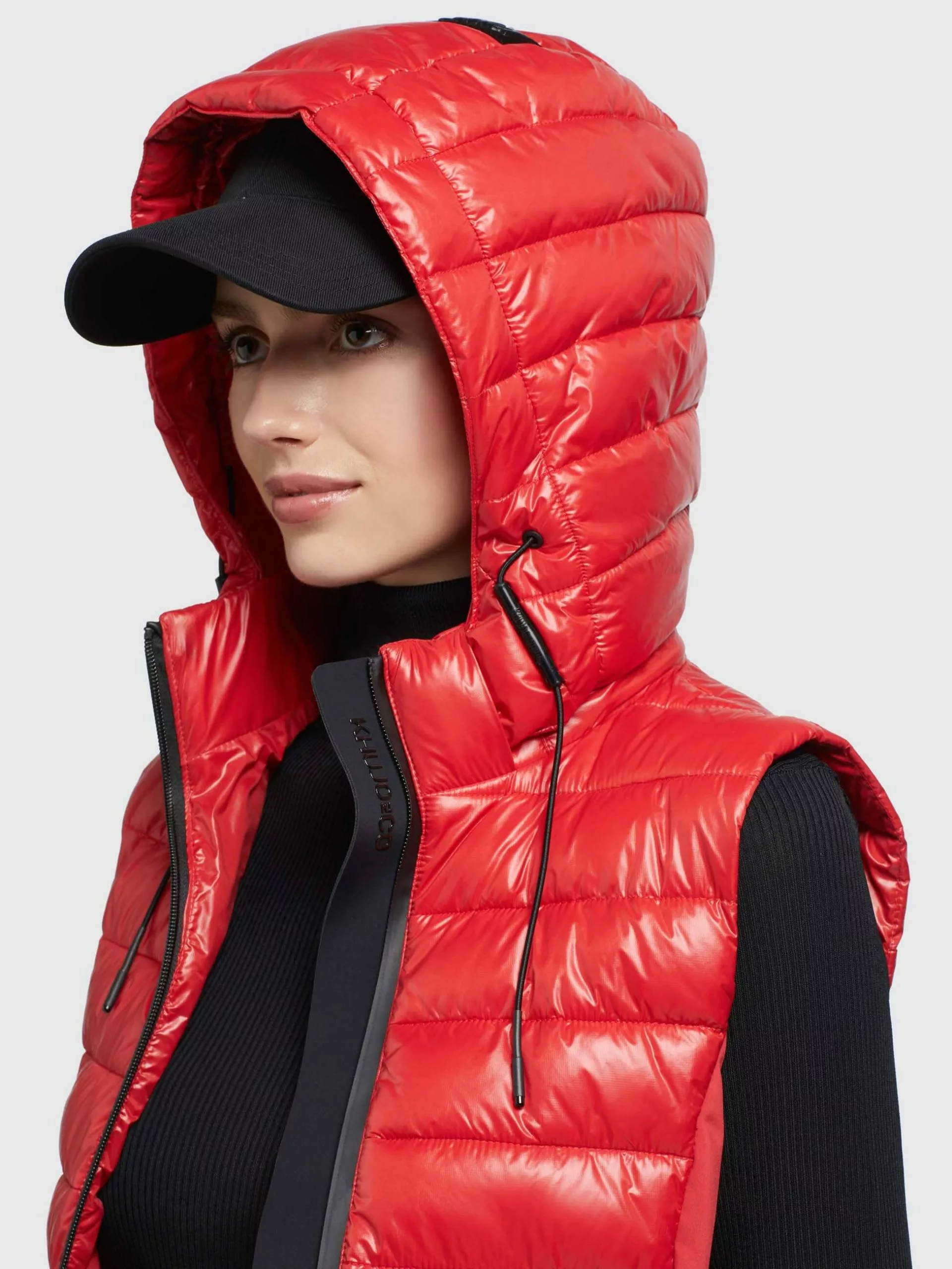 Khujo Weste FABIA SHINY In Rot 9 Khujo Weste FABIA SHINY In Rot – Bild 7