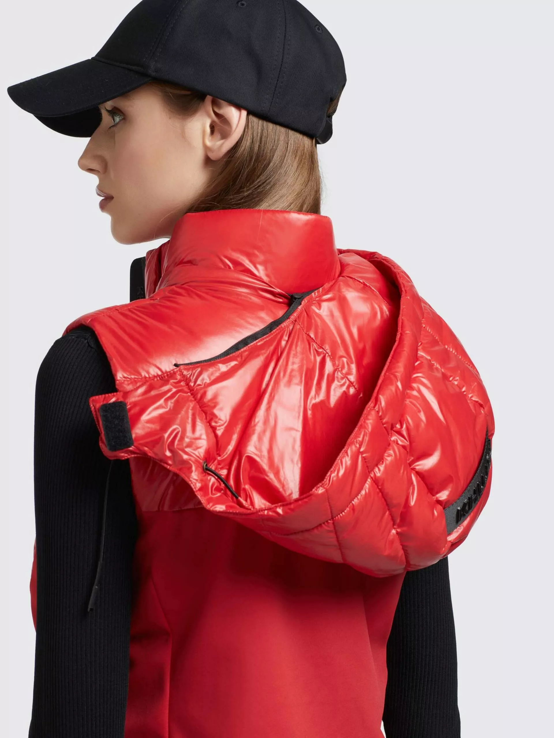 Khujo Weste FABIA SHINY In Rot 10 Khujo Weste FABIA SHINY In Rot – Bild 8