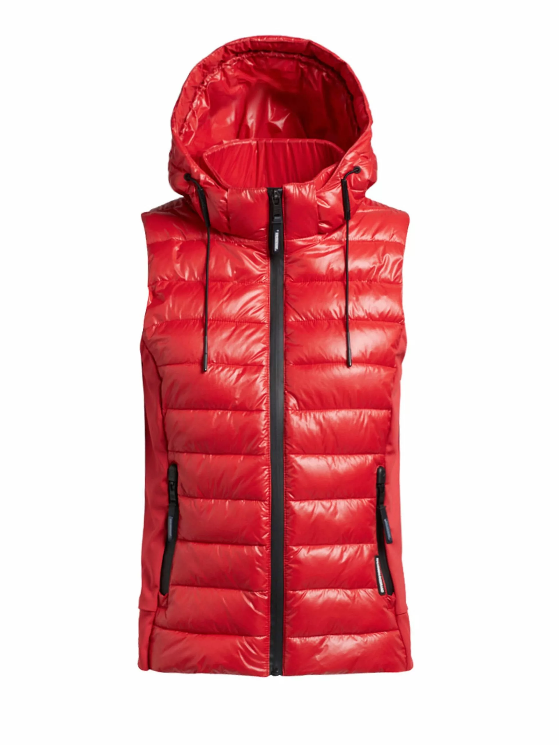 Khujo Weste FABIA SHINY In Rot 3 Khujo Weste FABIA SHINY In Rot