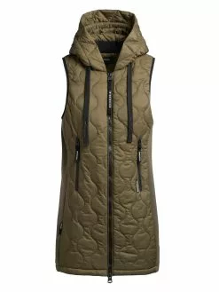 Khujo Weste MALIN In Olivgrün