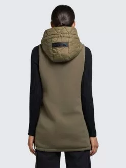 Khujo Weste MALIN In Olivgrün -WinterSchick Verkäufe khujo weste malin in olivgrun 4