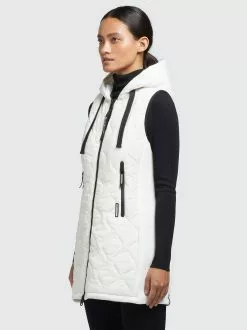 Khujo Weste MALIN In Weiß -WinterSchick Verkäufe khujo weste malin in weiss 2