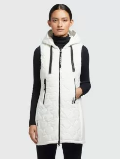 Khujo Weste MALIN In Weiß -WinterSchick Verkäufe khujo weste malin in weiss 3