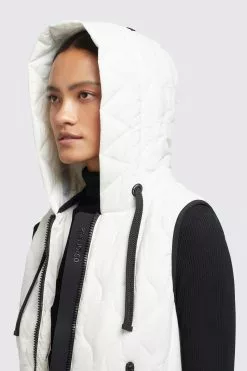 Khujo Weste MALIN In Weiß -WinterSchick Verkäufe khujo weste malin in weiss 7