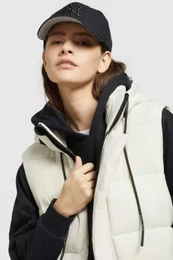 Khujo Weste TOURIN MATT In Cremeweiß -WinterSchick Verkäufe khujo weste tourin matt in cremeweiss 6