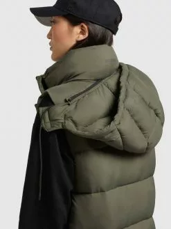 Khujo Weste TOURIN MATT In Khaki Grün -WinterSchick Verkäufe khujo weste tourin matt in khaki grun 7