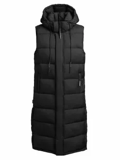 Khujo Weste TOURIN MATT In Schwarz