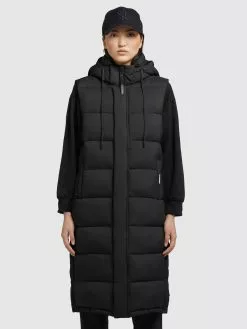 Khujo Weste TOURIN MATT In Schwarz -WinterSchick Verkäufe khujo weste tourin matt in schwarz 3