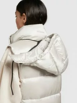 Khujo Weste TOURIN SATIN In Perlweiß -WinterSchick Verkäufe khujo weste tourin satin in perlweiss 7