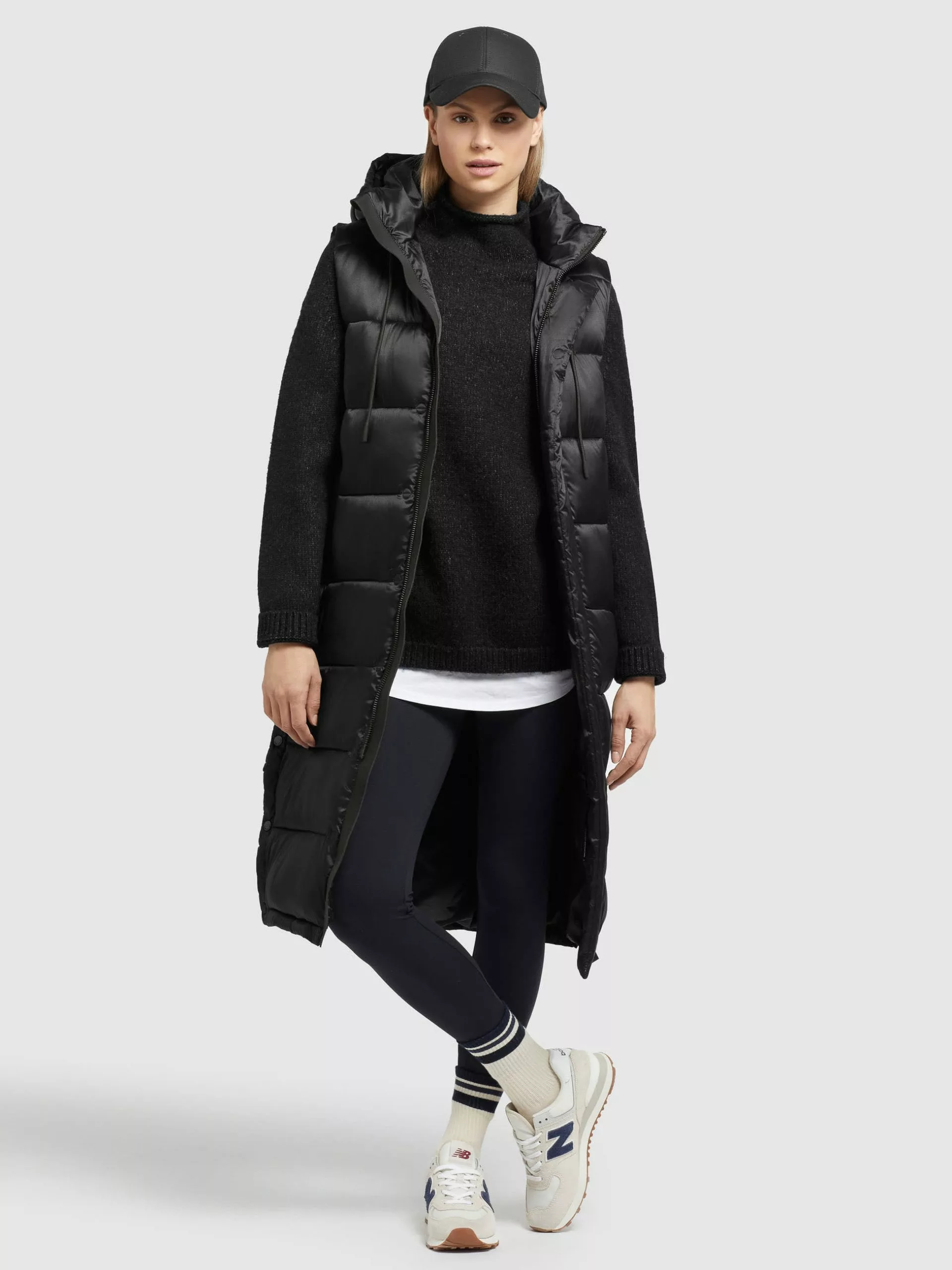 Khujo Weste TOURIN SATIN In Schwarz 8 Khujo Weste TOURIN SATIN In Schwarz – Bild 6