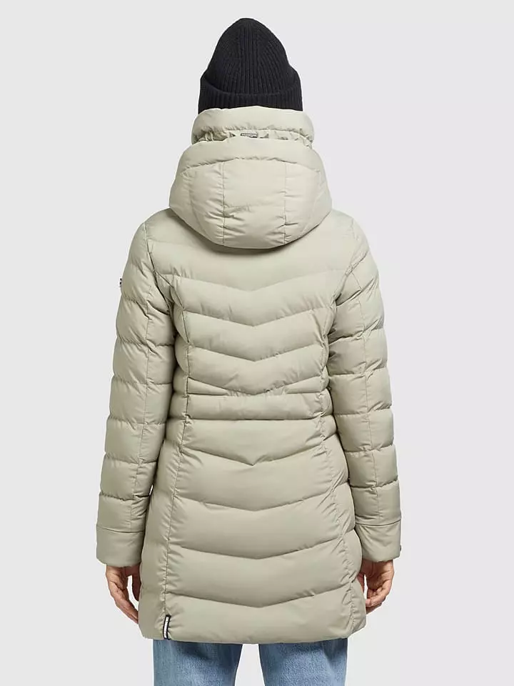 Khujo Wintermantel "Tuhani" In Hellgrün 4 Khujo Wintermantel "Tuhani" In Hellgrün – Bild 2