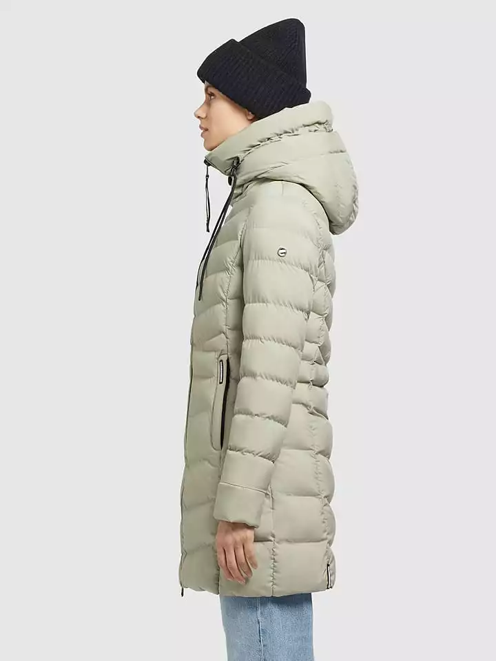 Khujo Wintermantel "Tuhani" In Hellgrün 5 Khujo Wintermantel "Tuhani" In Hellgrün – Bild 3