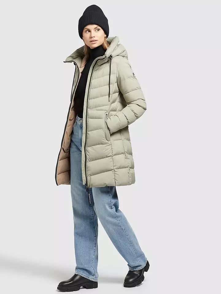 Khujo Wintermantel "Tuhani" In Hellgrün 6 Khujo Wintermantel "Tuhani" In Hellgrün – Bild 4